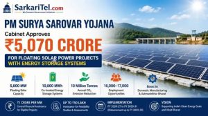 Union Cabinet Approves ₹5,070 Crore Floating Solar Project Scheme to Boost Clean Energy